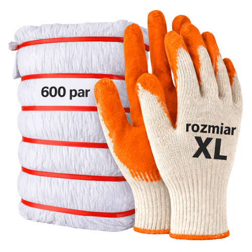 Rękawice wampirki RUP 10 (RW) pomarańczowe XL 1