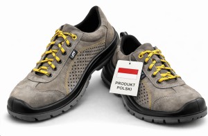  Polskie półbuty Fagum 1128PP S1P ATF nosek kompozytowy + wkładka antyprzebiciowa Fagum Stomil 
