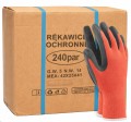 Rękawice RWnyl B+R / wampirki / RTELA / 481 Consorte czerwono-czarne pak. 240 par