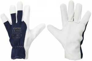 Skórzane rękawice robocze granite ks7103 wn