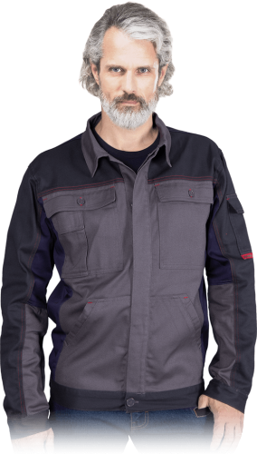 Bluza BOMER. BOMER-J SDSG szaro-ciemnoszaro-granatowy