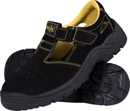 Buty zawodowe YESBLK.-wyko BRYESBLK-S-OB BY czarno-żółty