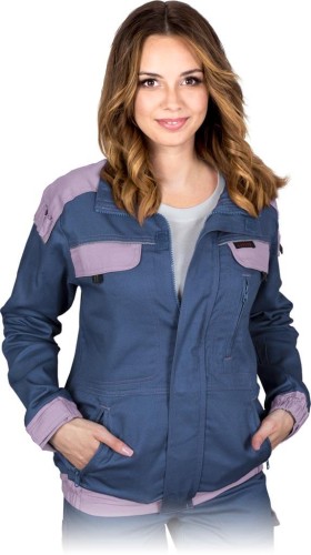 Bluza CORTON-L-J GDV granatowo-ciemnowrzosowy