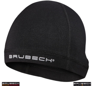 Termoaktywna czapka BRUBECK® wykonana w technologii bezszwowej z dwuwarstwowej, oddychającej dzianiny. CZBRUPRO_B