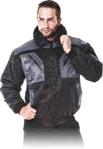 Kurtka ocieplana 4 w 1 z odpinaną podpinką i rękawami. ICEBERG_BS