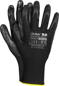 Rękawice aradeco j-258-852 J-ARADECO BB czarno-czarny