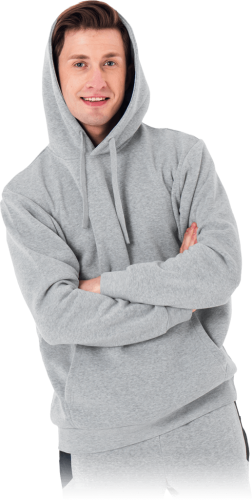 Bluza męska0 KANGU JS jasnoszary