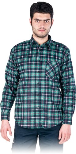 Koszula flanelowa w kratę. KF-C3