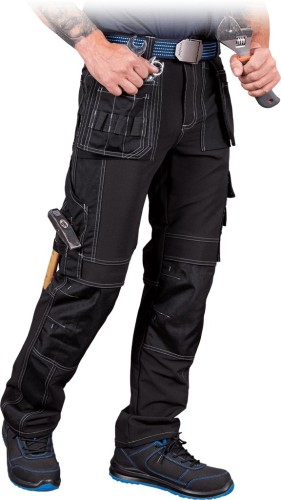Spodnie do pasa EVERBLACK.-LH-EVERBLACK B czarny