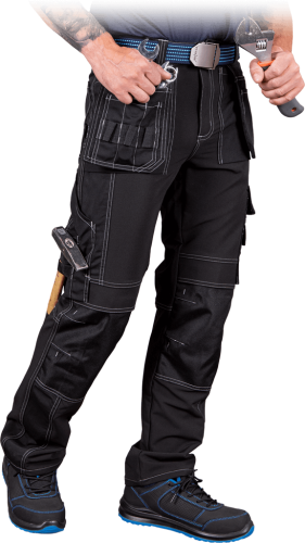 Spodnie do pasa EVERBLACK.-LH-EVERBLACK B czarny