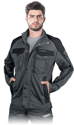 Bluza TANZO.-tkanina: 65% LH-TANZO-J SB szaro-czarny