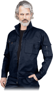 Bluza ochronna.-65% polies LH-WILSTER G granatowy