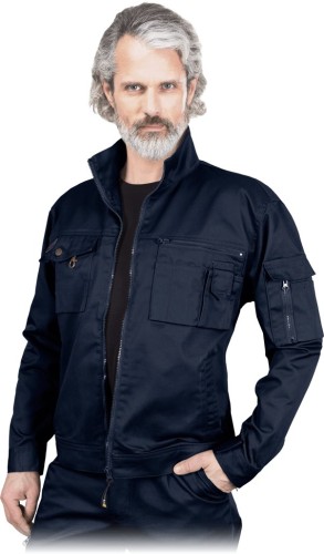 Bluza ochronna.-65% polies LH-WILSTER G granatowy