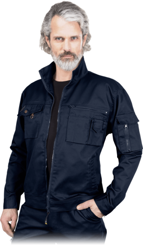 Bluza ochronna.-65% polies LH-WILSTER G granatowy