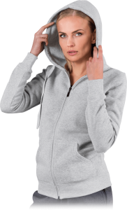 Bluza damska MALVA JS jasnoszary