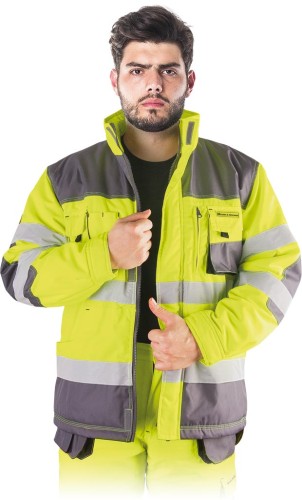 Kurtka ochronna ocieplana FORMEN. LH-FMNWX-J_YSB