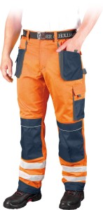 Spodnie w pas z pasami odblaskowymi FORMEN LH-FMNX-T_PGS