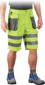 Spodenki Formen LH-FMNX-TS_YSB seledynowo-czarno-szare