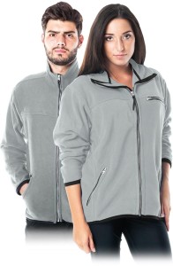 Bluza polar HONEYJS jasnoszary