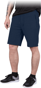 Spodnie do pasa SHORTS z kró SHORTS G granatowy