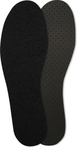 Wkładka do butów damski zimowy comfort czarny