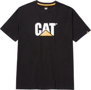 T-shirt caterpillar czarny