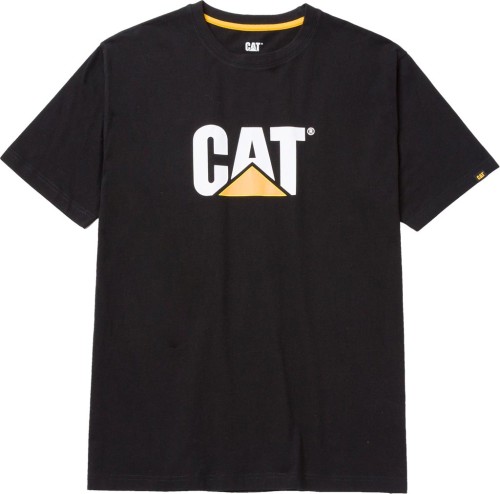 T-shirt caterpillar czarny