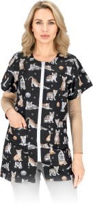 Fartuch damski f-kitty czarny