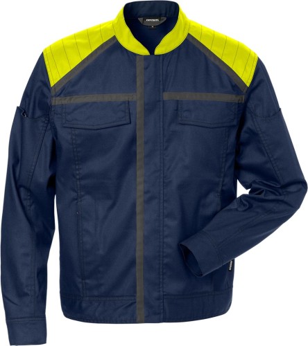 Bluza stfp granatowo-żółty