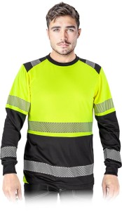 Koszulka iguana-ls żółto-czarny