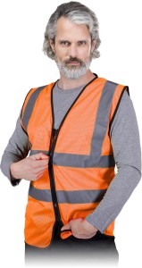 Kamizelka ostrzegawcza kos-meshzip pb