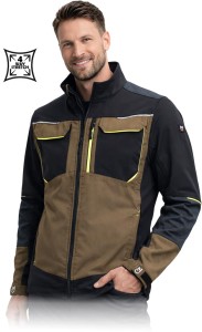 Bluza ocieplany grex zielono-czarny