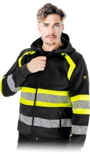 Bluza lh-rautex-ds czarny