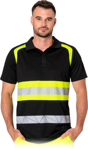 Koszulka polo lh-rautex-PS czarny