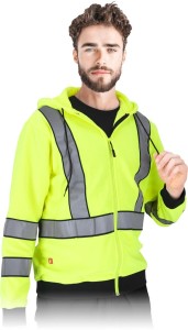Bluza z polaru umino żółty