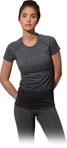 T-shirt damski st8910 dark szary