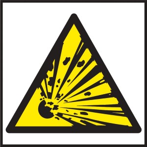 Znak bezpieczeństwa z-16p 200x200 mm