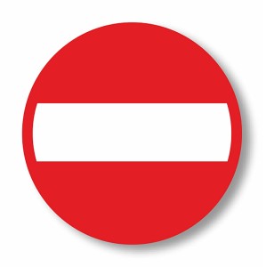 Znak bezpieczeństwa z-ophr-b2 300x300x300 mm