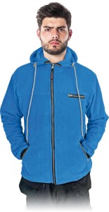 Bluza polarowa POLAR-HOOD z kapturem. POLAR-HOOD_N