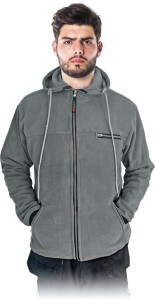 Bluza polarowa POLAR-HOOD z kapturem. POLAR-HOOD_S