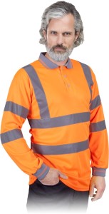 Koszulka Polo Odblaskowa REIS POLO-fluorescencyjny P