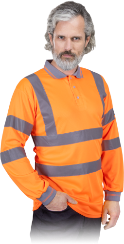 Koszulka Polo Odblaskowa REIS POLO-fluorescencyjny P
