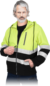 Polar z odblaskami POLSTRIP-HD YB seledynowo-czarny