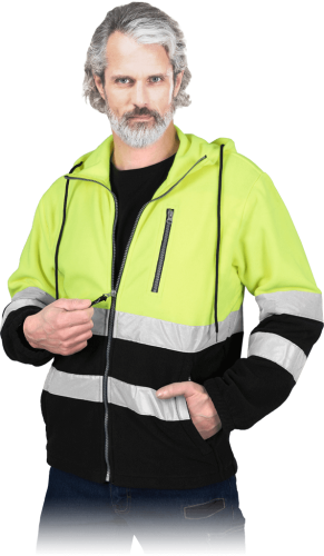 Polar z odblaskami POLSTRIP-HD YB seledynowo-czarny