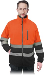 Polar z odblaskami POLSTRIP PB-pomarańczowo-czarny