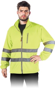 Polar z odblaskami POLSTRIP Y seledynowy