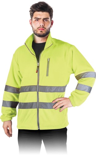 Polar z odblaskami POLSTRIP Y seledynowy