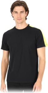 T-shirt tevis-ss czarno-żółty