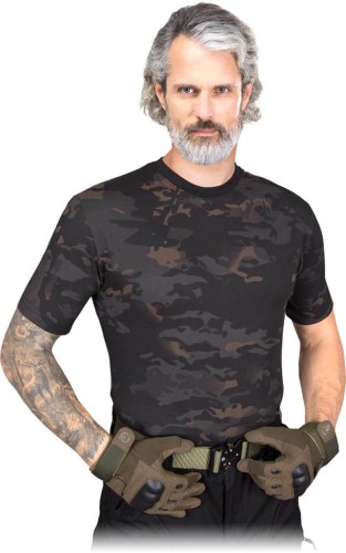 T-shirt męski TG-TARNUNG DMO ciemny moro