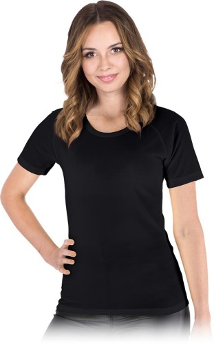 T-shirt damski ts-evora czarny